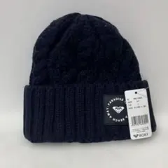 ROXY ニット帽 ビーニー ネイビーのサムネイル
