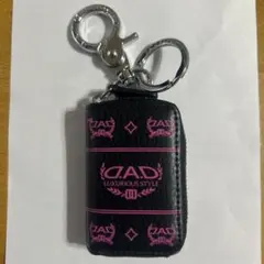 D.A.D キーケース ブラック×ピンク