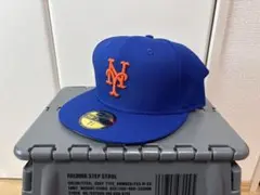 NEW ERA 59FIFTY ブルー キャップ 7 5/8