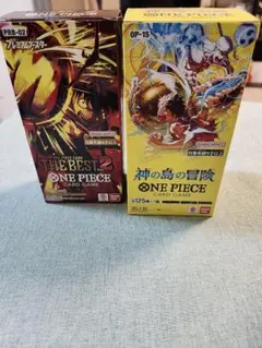 未開封テープ付】ワンピース カード 3BOX - メルカリ
