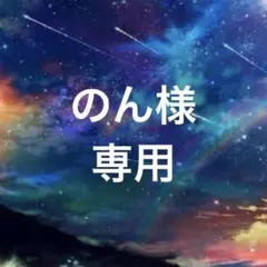 のん様専用