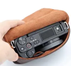 カメラ収納バッグ、カメラケース、収納ポーチ、財布，inner 11x7x4cm