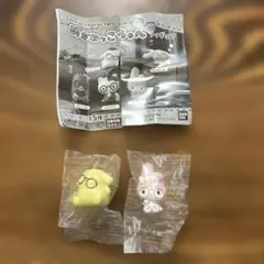 サンリオ　めがねっこちゃん　フィギュア　ポムポムプリン　マイメロ　2点セット