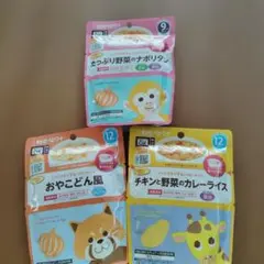 キューピー　離乳食3個セット　9ヶ月 12ヶ月のサムネイル