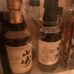 ミニボトル】山崎4本白州5本セット - メルカリ