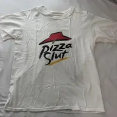 Hanes Pizza Slut プリント Tシャツ ホワイトのサムネイル