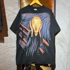 90's LIQUID BLUE Edvard Munch tee