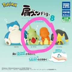 ポケモン 肩ズン Fig. 8 ヒトカゲ　ヨーギラス
