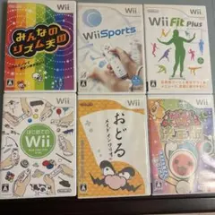 Wii ソフト 6本セット まとめ売り