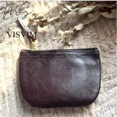 希少 VISVIM ビズビム 本革 コインケース LEATHER WALLET Visvim bi-fold Leather Wallet | Black | FARFETCH