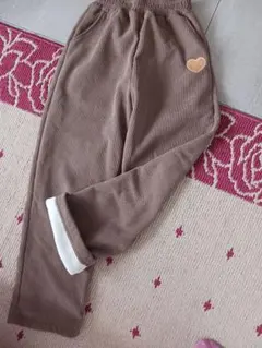 裏ボア暖かパンツコーデュロイ