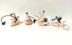 寄生獣　ミギー　フィギュア　ストラップ　4種