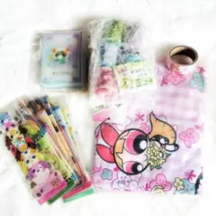 ふ様 5点まとめ セット お茶犬 ハム太郎 パワーパフガールズ