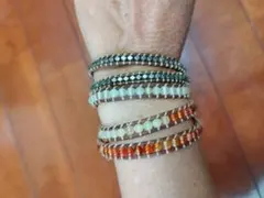 【値下げ】多層ビーズブレスレットセット