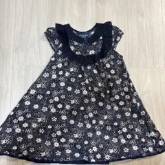 c5様専用-ANNA SUI mini 花柄ノースリーブワンピース 110