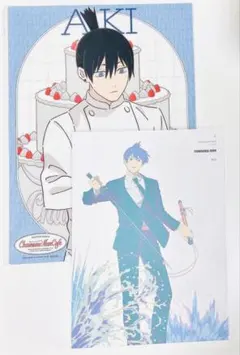 クリアファイル &キーホルダー＆デンジポスター＆早川アキポスターチェンソーマン展 クリアファイル &キーホルダー＆デンジポスター＆早川アキ