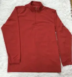 Nike ハーフジップ トレーナー レッド