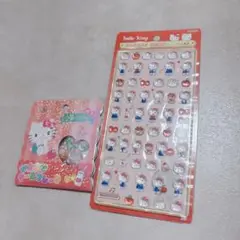 正規品　キティちゃん　おはじきシールフレーク　シール　ボンボンドロップシールミニ