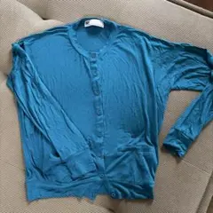 SLY ターコイズ カーディガン