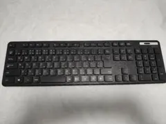 ELECOM ワイヤレスキーボード テンキー付 TK-FDM110TBK