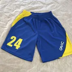 GAViC サッカー プラクティスパンツ ブルー イエロー Mのサムネイル