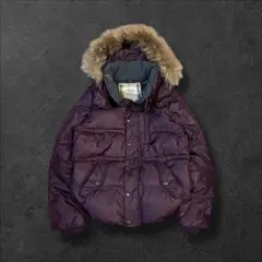 Y2K ダウンジャケット ラクーンファー 短丈 ギャル 00s archive