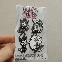 希少Helluva Boss Skull Imp Squad ピンバッジセット - メルカリ