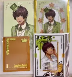 うたプリ　グラショ　ビジュカ　カードローダー　ポスカ　特典　愛島セシル　セット