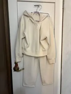 ケイ様専用　アイボリー　フーディーセットアップ