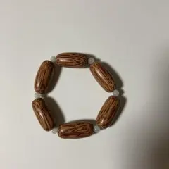 ウッドビーズ ブレスレット
