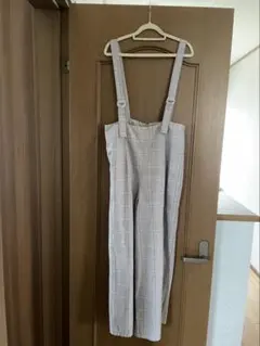 サマンサモスモスブルー　オーバーオール