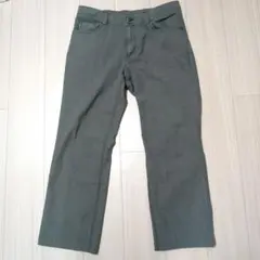 インターメッツォオリーブグリーン チノパン 前ポケット付き891番