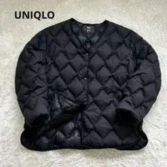 【UNIQLO】ブラック　ウルトラライトダウン ジャケット　キルティング　XL