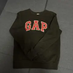 古着GAP センタービッグロゴ スウェット トレーナー　サイズ M ブラック