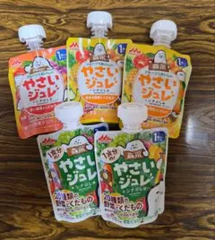 森永　やさいジュレ　シナぷしゅ　5個セット　フルーツ