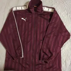 00s　PUMA　日本製　希少カラー　トラックジャケット　ボルドー　y2k　小豆