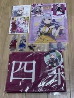 グリッドマンユニバース スクラッチ クリアポスター 六花、夢芽、ちせ