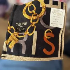 CELINE チェーンデザイン ハンカチ