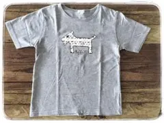 aｖｖ　ミッシェルクラン パリス　130㎝　キッズ　グレー　プリント　Ｔシャツのサムネイル