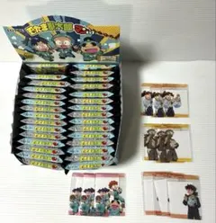 忍たま乱太郎マンチョコ ロッテ Box + クリアカード12枚 セット