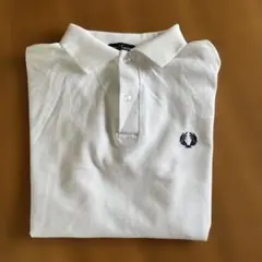FRED PERRY ポロシャツ ホワイト Mサイズ