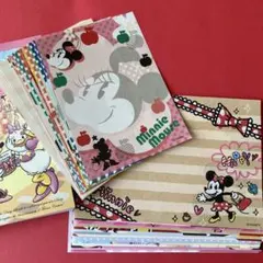 ディズニー　ミニーマウス　メモ帳　バラメモ　３５枚　おすそ分け