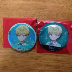 メダリスト　缶バッジ　マスカレード　鴗鳥理凰　ホログラム＆ノーマルセット