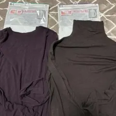 ユニクロ極暖ヒートテックカシミアブレンド新品含む２枚　M