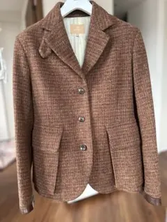 Nigel Cabourn ウール ツィードテーラードジャケット エルボーパッチのサムネイル