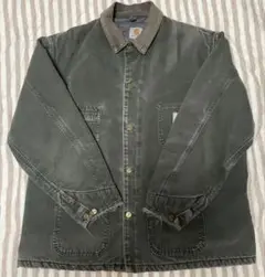 USA製 Carhartt ミシガンチョアコート　グリーン USA製 Carhartt ミシガンチョアコートグリーン