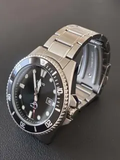 極美品 カシオ カジキ ダイバー 腕時計 メンズ ブラック ゴールド 稼働