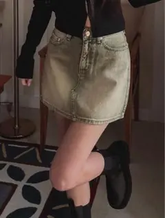 SHEIN DAZY 腰ポケット デニムスカート