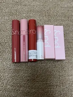 &nd ロムアンド　リップ　ティント　6本セット リップまとめ売り