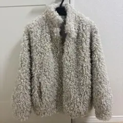 MINAMI TANAKA×CLANE CURL FUR SHORT COAT